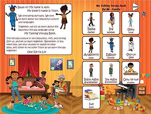 My Talking Yoruba Book | Yoruba Children's Book | Yoruba Book for Beginners | Yoruba Toy