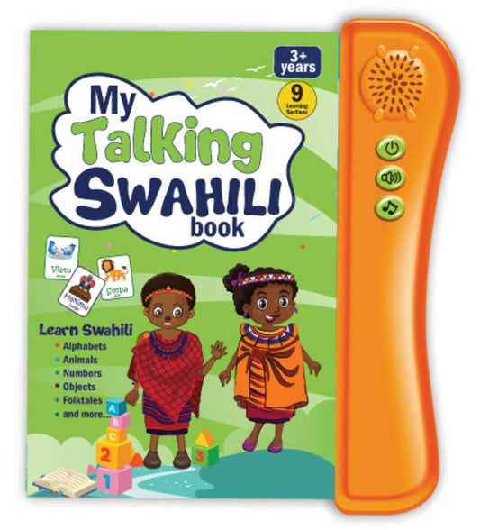 My Talking Swahili Book | Kiswahili Children's Book | Kiswahili Book with Pronounciations | Swahili to English